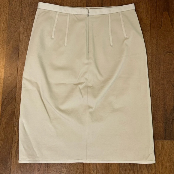 Club Monaco High-Waisted Beige Skirt Sz 6 - Picture 5 of 5